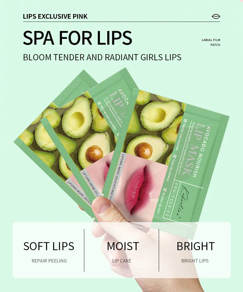 10pcs Collagen Lip Mask Moisturizing Firming Nourishing Beauty lips Care Labial Moisturizer Lip Patches Gel Pads Skin Care