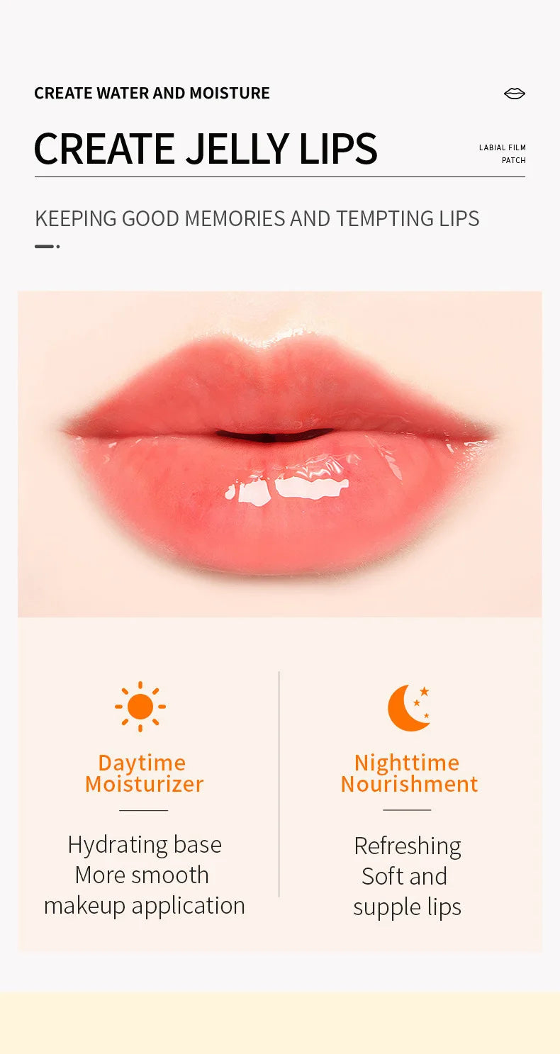 10pcs Collagen Lip Mask Moisturizing Firming Nourishing Beauty lips Care Labial Moisturizer Lip Patches Gel Pads Skin Care