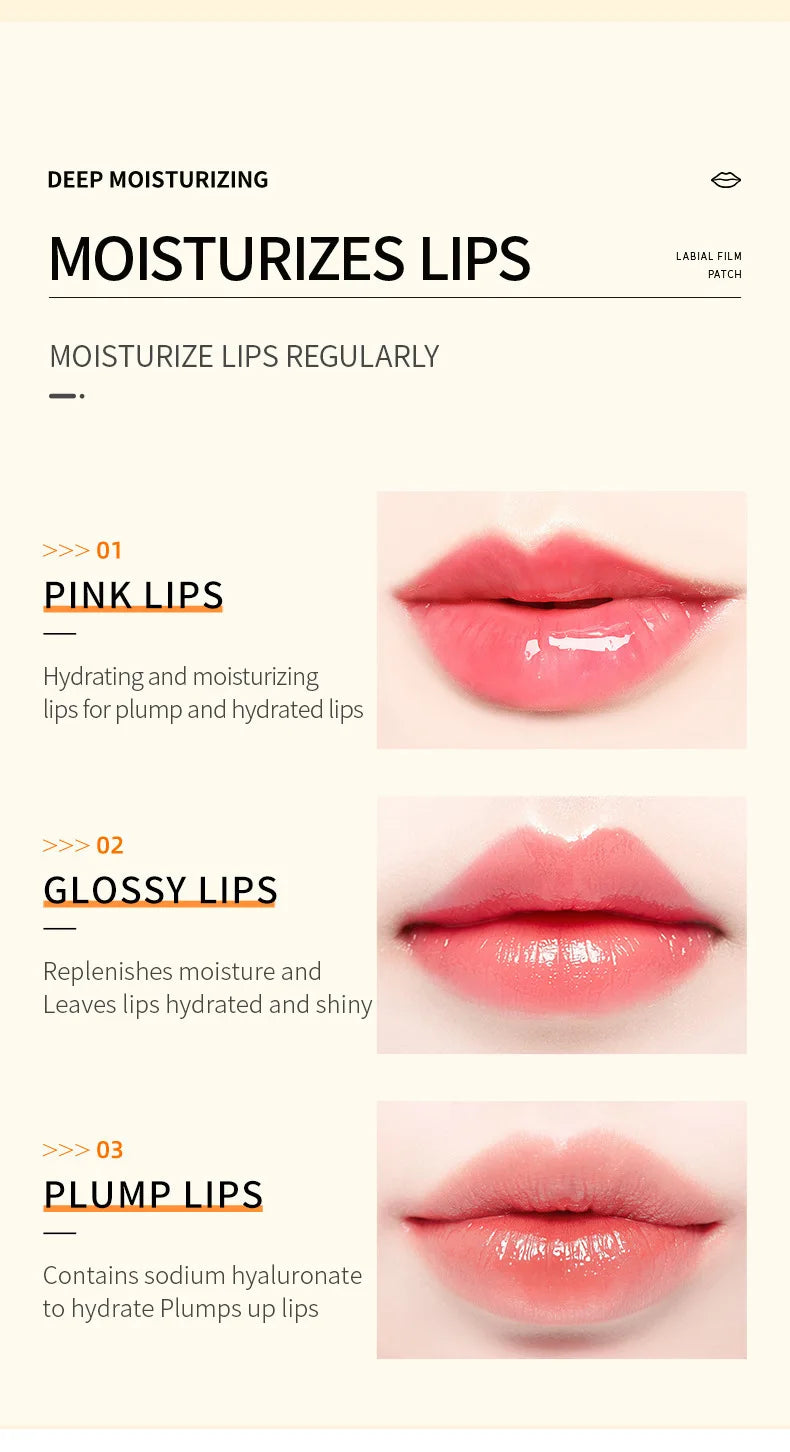 10pcs Collagen Lip Mask Moisturizing Firming Nourishing Beauty lips Care Labial Moisturizer Lip Patches Gel Pads Skin Care