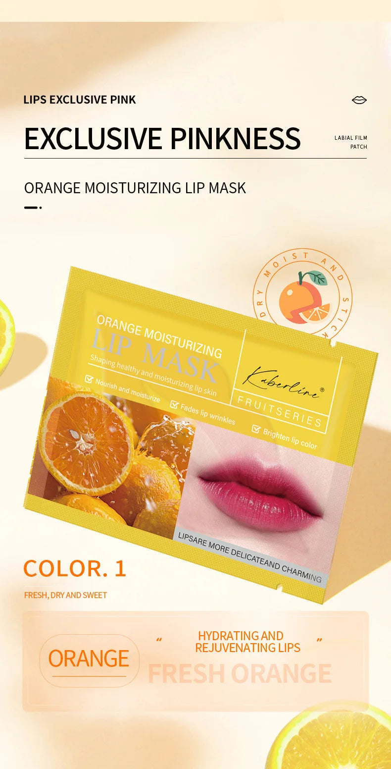 10pcs Collagen Lip Mask Moisturizing Firming Nourishing Beauty lips Care Labial Moisturizer Lip Patches Gel Pads Skin Care
