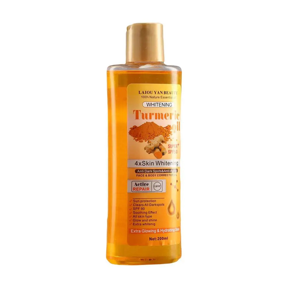 200ml Turmeric Essential Oil For Face & Body Moisturizing And Hydrating Natural Oil Skin Care Smoothing Face Care