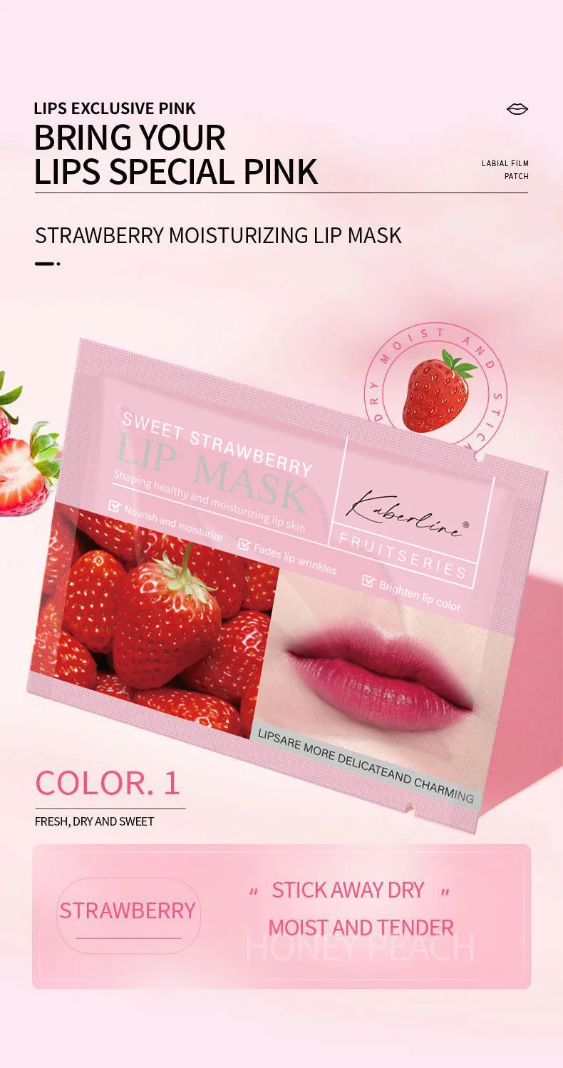 10pcs Collagen Lip Mask Moisturizing Firming Nourishing Beauty lips Care Labial Moisturizer Lip Patches Gel Pads Skin Care