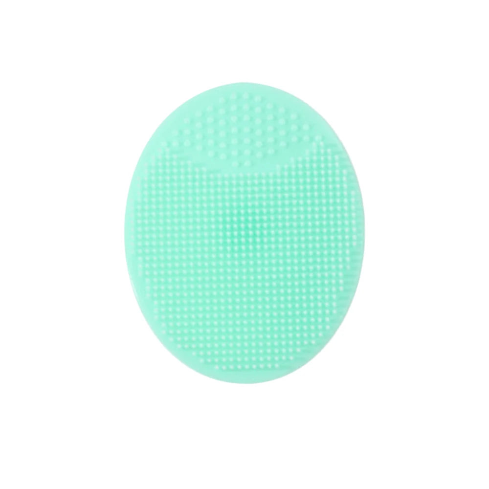 Soft Silicone Face Cleansing Brush Wash Face Exfoliating Brush Deep Pore Cleanser Tool Baby Shampoo Massage Bath Cleaning
