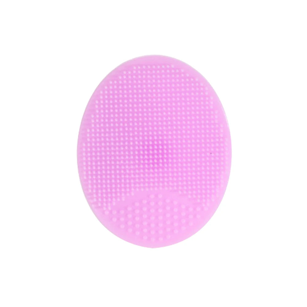 Soft Silicone Face Cleansing Brush Wash Face Exfoliating Brush Deep Pore Cleanser Tool Baby Shampoo Massage Bath Cleaning