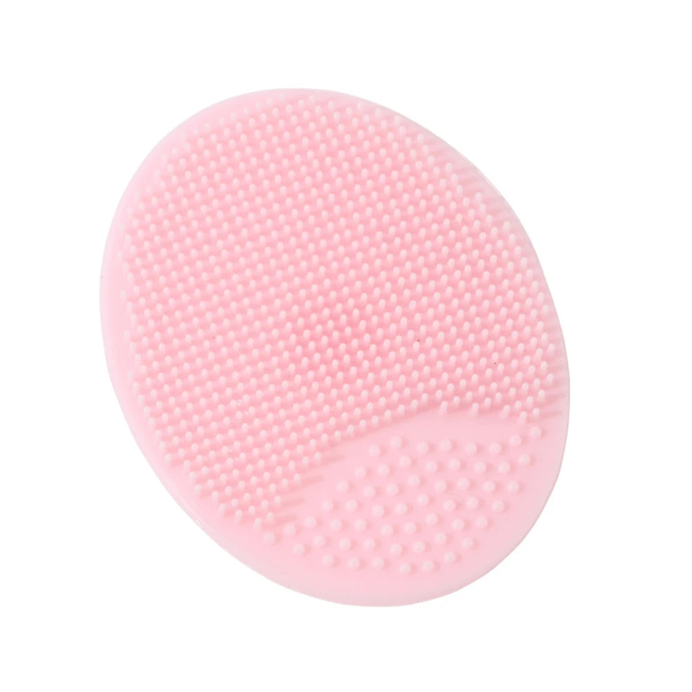Soft Silicone Face Cleansing Brush Wash Face Exfoliating Brush Deep Pore Cleanser Tool Baby Shampoo Massage Bath Cleaning