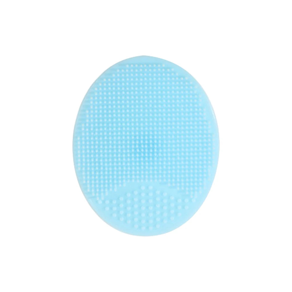 Soft Silicone Face Cleansing Brush Wash Face Exfoliating Brush Deep Pore Cleanser Tool Baby Shampoo Massage Bath Cleaning
