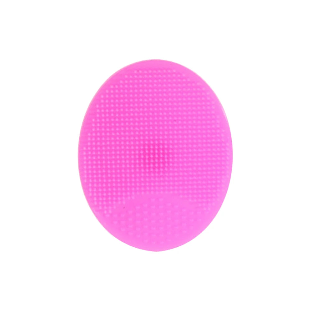 Soft Silicone Face Cleansing Brush Wash Face Exfoliating Brush Deep Pore Cleanser Tool Baby Shampoo Massage Bath Cleaning