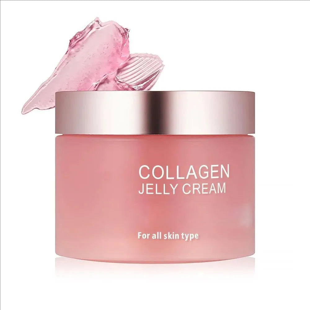 Sakura Mask,Collagen Jelly Cream Niacinamide And Hydrolyzed Collagen Strengthen Skin Barrier Lasting Moisturizing Skin Face Care