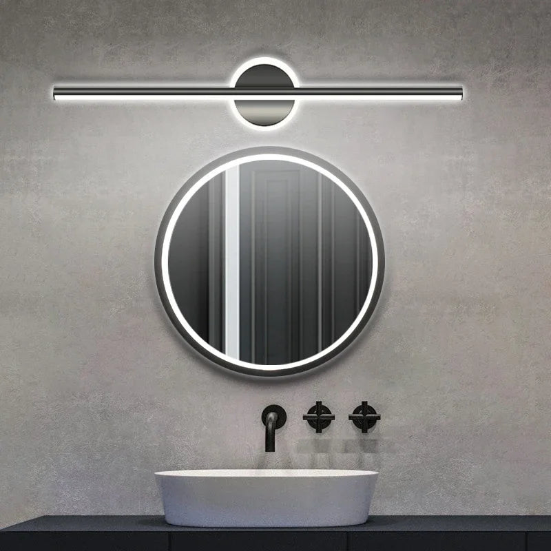 Modern LED Mirror Headlights With Simple Lines Wall Lamps For Indoor Bedrooms Living Rooms Kitchens Bathrooms Lighting Fixtures