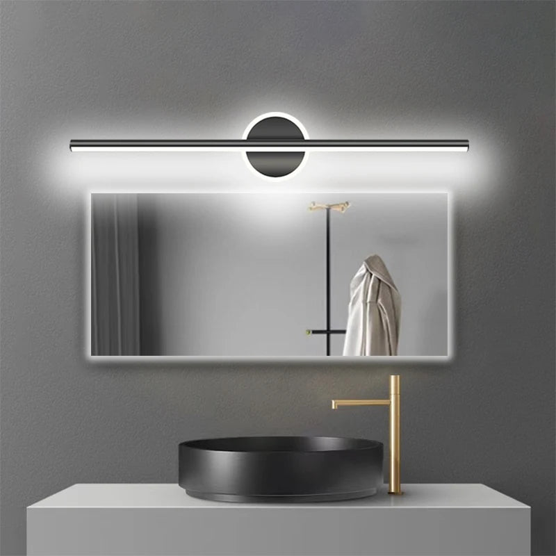 Modern LED Mirror Headlights With Simple Lines Wall Lamps For Indoor Bedrooms Living Rooms Kitchens Bathrooms Lighting Fixtures